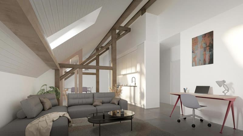 Apartment 5.5 rooms in Cronay (9)