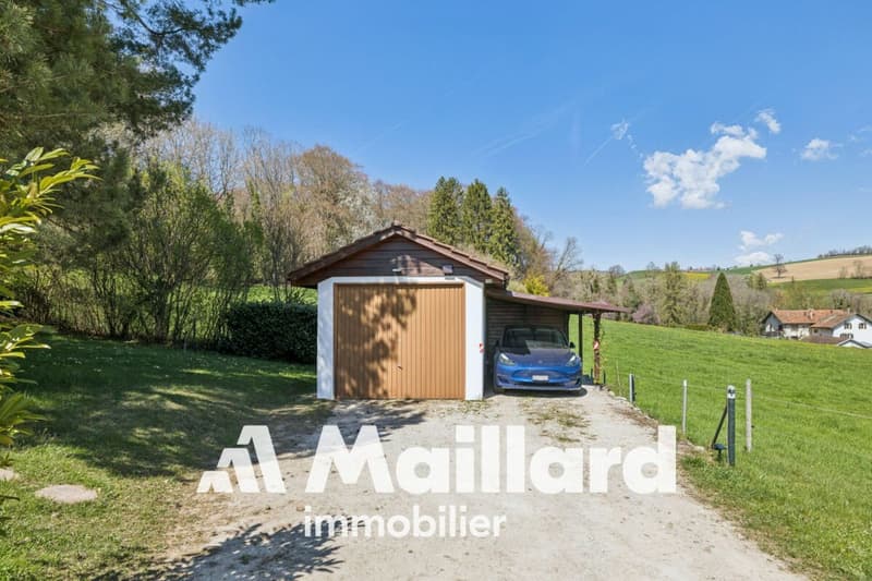 Affascinante chalet individuale su parcelle alberata di 1'407 m² (11)