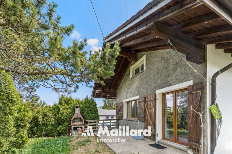 L'Auberson - House with 5.5 rooms and garden (1)