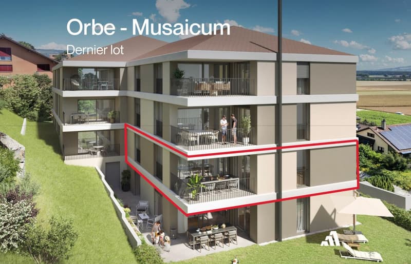 Apartment 4.5 rooms in Orbe (3)