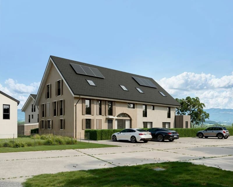 Cronay - Nouveau projet de 4 appartements-villas de 4.5 pièces (1)