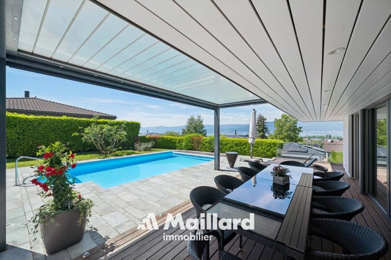 Cudrefin - Exclusive property with pool and panoramic view of the lake (4)