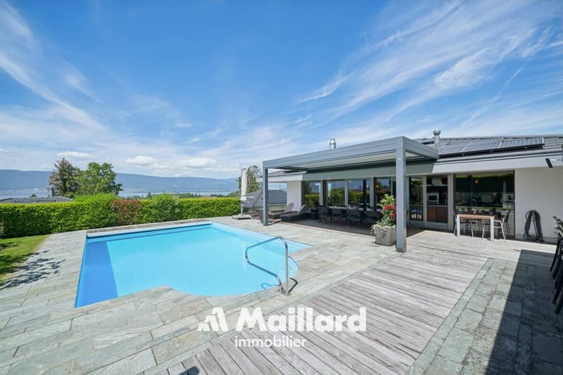 Cudrefin - Exclusive property with pool and panoramic view of the lake (3)