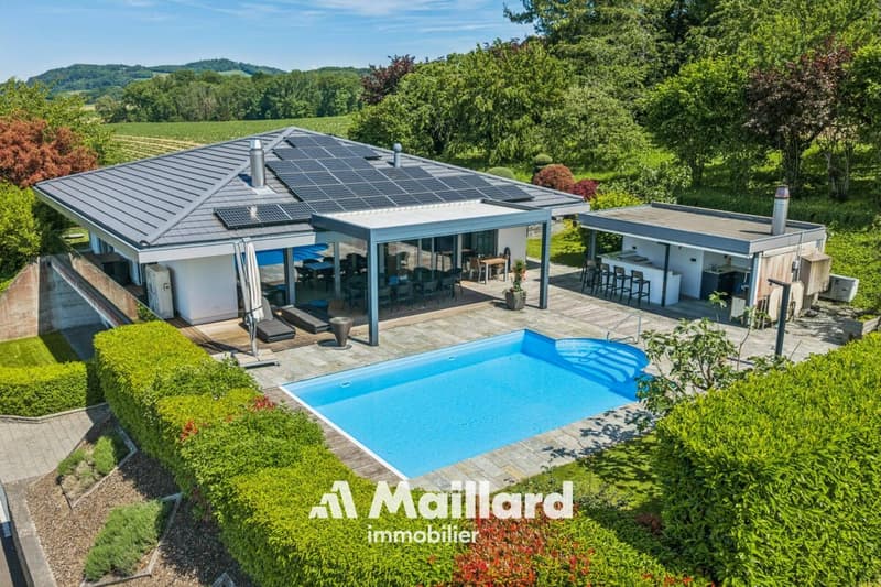 Cudrefin - Exclusive property with pool and panoramic view of the lake (1)