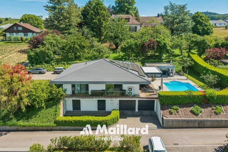 Cudrefin - Exclusive property with pool and panoramic view of the lake (6)