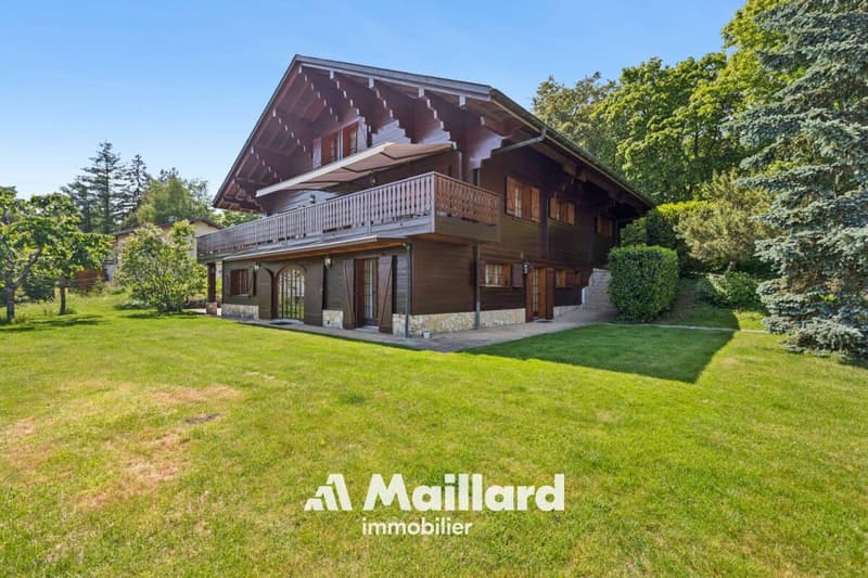 Exceptional master house in Arzier-Le Muids: lake and Alps panorama, absolute calm (19)