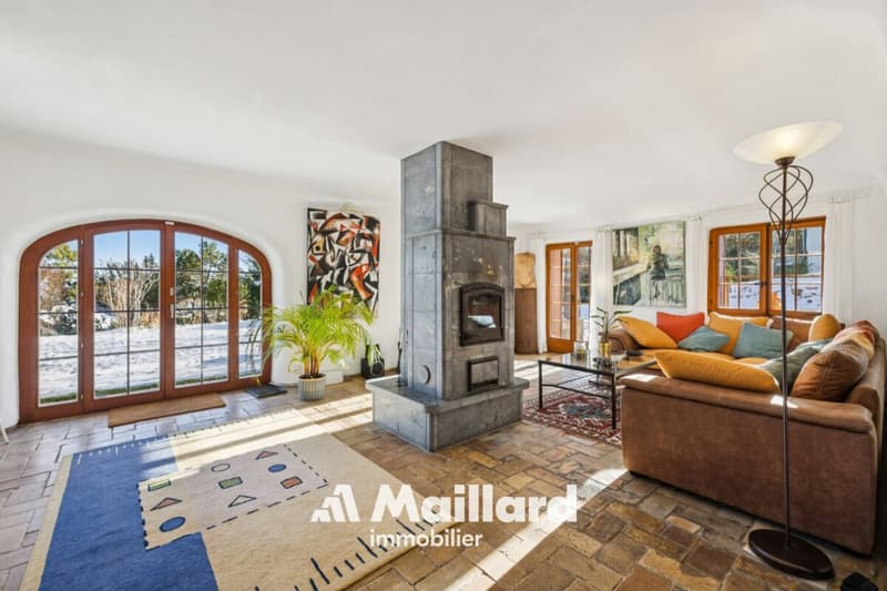 Exceptional master house in Arzier-Le Muids: lake and Alps panorama, absolute calm (14)