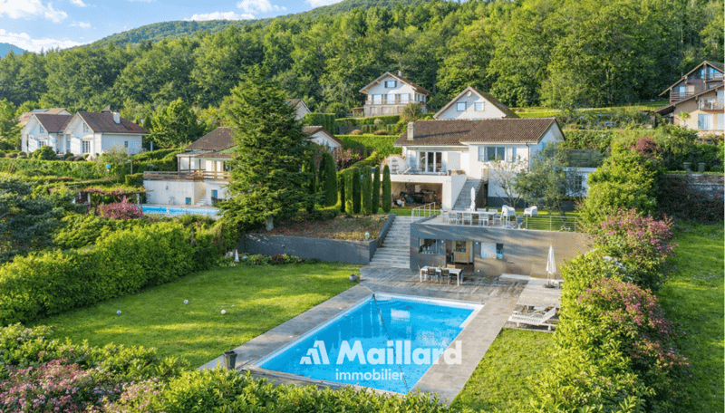 Exceptional villa with panoramic views of Mont Blanc, Lake Geneva and the Alps (1)