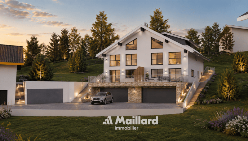 Contemporary villa with unobstructed view in the heart of Le Vaud (2)