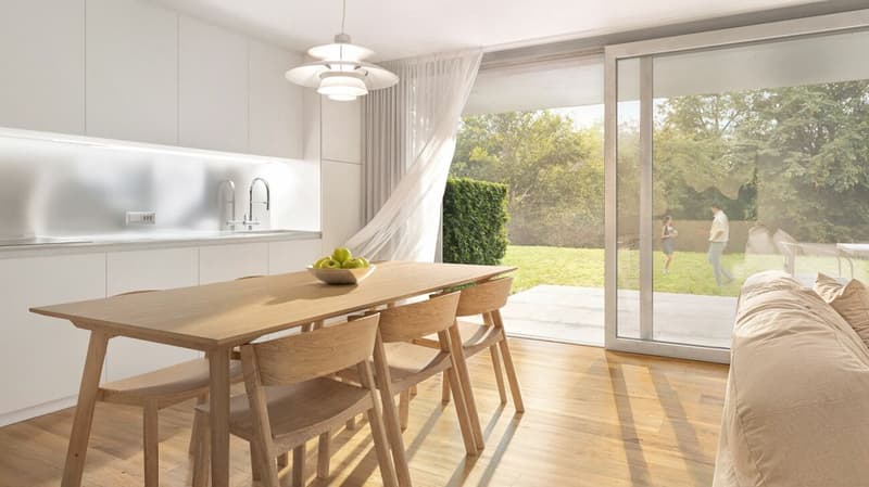 Schönes 2.5-Zimmer-Apartment im Erdgeschoss mit Terrasse und Garten (2)