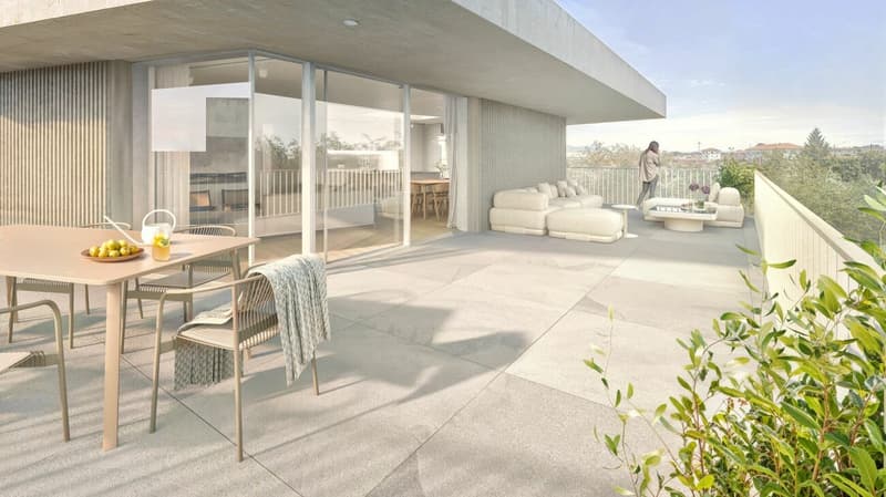 Magnifico e spazioso attico nuovo con grande terrazza di 96 m2 (2)