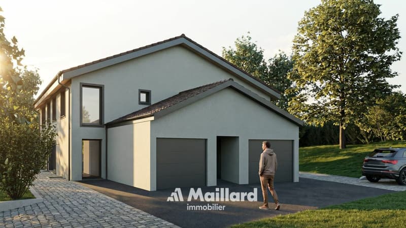 Magnificent project of two spacious and bright villas, ideally located in a quiet area in Crissier (10)