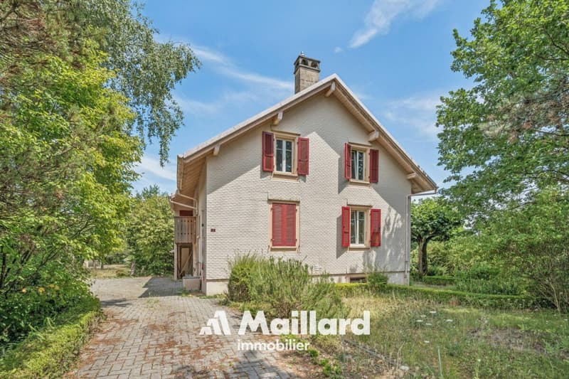 A louer - Maison individuelle avec vaste parcelle de plus de 1'900 m² (1)