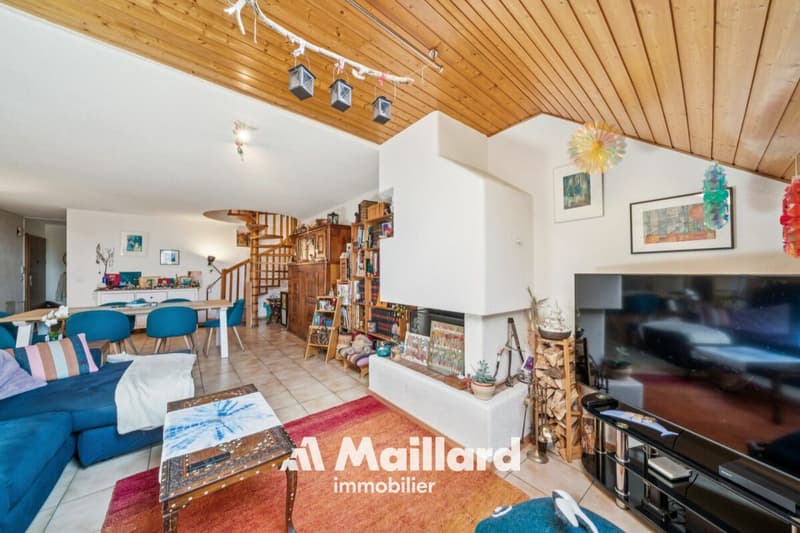 Magnifico attico duplex di 170 m² con volumi eccezionali (5)