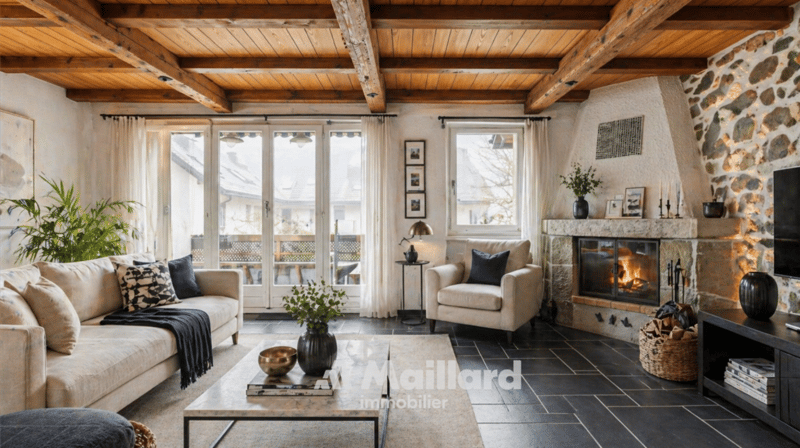 Un appartement familial aux volumes généreux au coeur du Vieux Bourg de Gland (5)