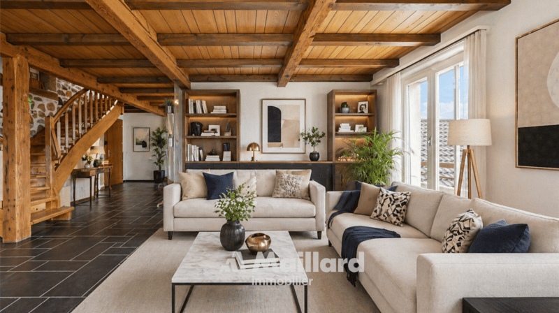 Un appartement familial aux volumes généreux au coeur du Vieux Bourg de Gland (3)