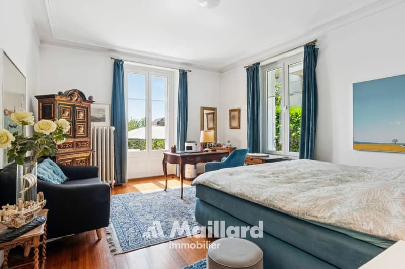 Appartement de caractère avec jardin privatif au coeur de Lausanne (7)