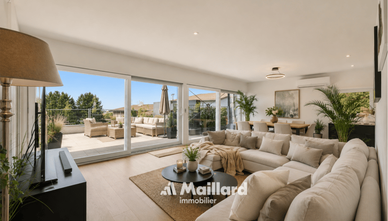 Superbe attique contemporain doté d'une terrasse privative de plus de 100 m² (3)