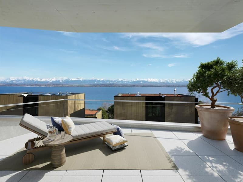 Portes ouvertes dès le mercredi 19 août tous les mercredis entre 16h00 et 18h00 et tous les samedis de 10h00 à 12h00 - Villa de 5.5 pièces avec jardin, terrasse et terrasse en attique - Bevaix | … (1)