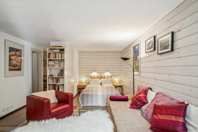 Lot de 2 appartements (3,5 pièces + studio) à Champéry (14)