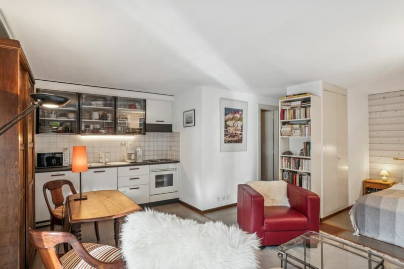 Lot de 2 appartements (3,5 pièces + studio) à Champéry (12)