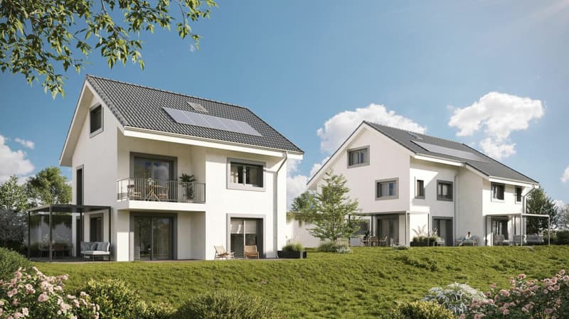 Villa mitoyenne de 5.5 pièces - Finitions à choix (1)