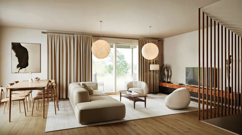 Villa mitoyenne de 5.5 pièces - Finitions à choix (2)