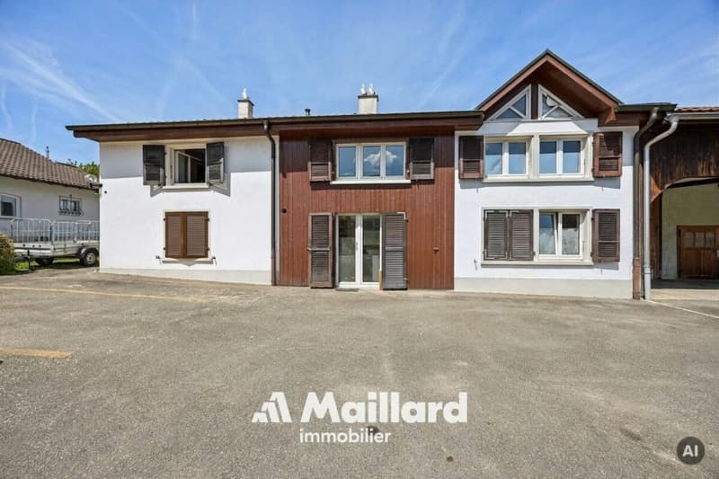 Courfaivre - Appartement paisible avec place de parc et jardin (9)