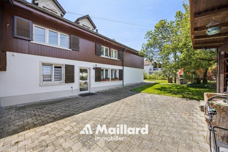 Courfaivre - Appartement paisible avec place de parc et jardin (8)