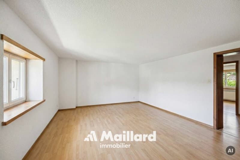 Courfaivre - Appartement paisible avec place de parc et jardin (4)
