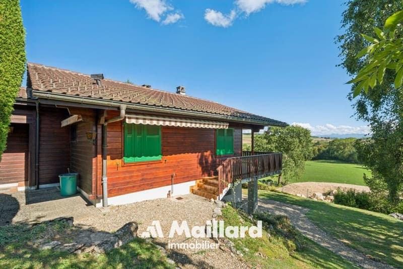 Le Vaud - Chalet individuel de charme sur une magnifique parcelle de 1'259 m² (11)