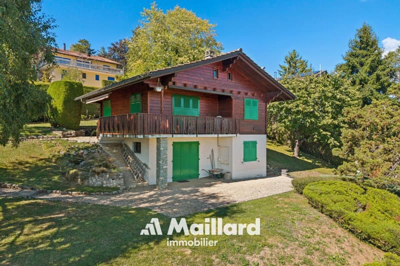 Le Vaud - Chalet individuel de charme sur une magnifique parcelle de 1'259 m² (2)