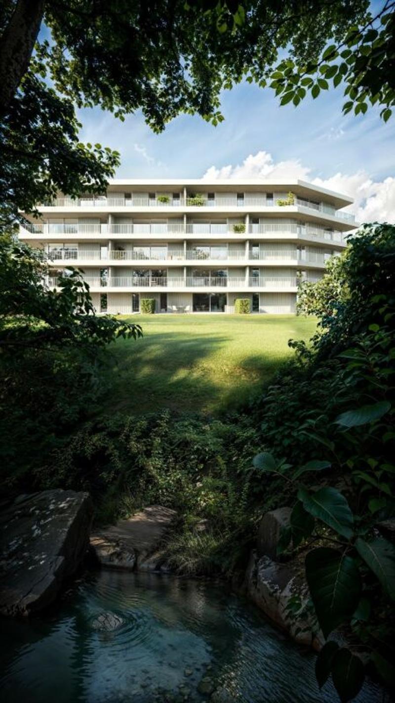 Magnifique et spacieux appartement de 3,5 pièces, situé dans un environnement calme et bucolique (7)