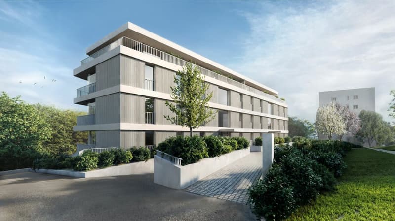 Magnifique et spacieux appartement de 3,5 pièces, situé dans un environnement calme et bucolique (4)