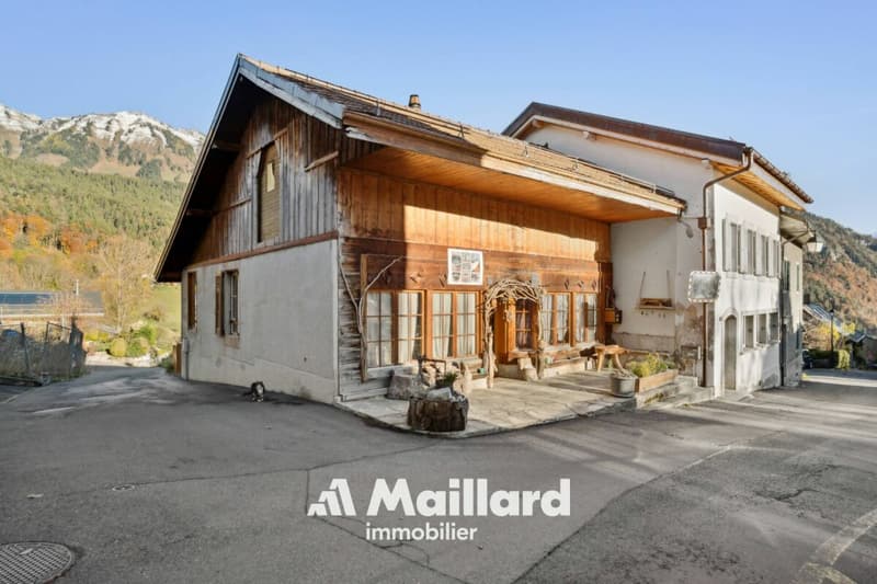 Maison de caractère atypique avec potentiel d'agrandissement (1)