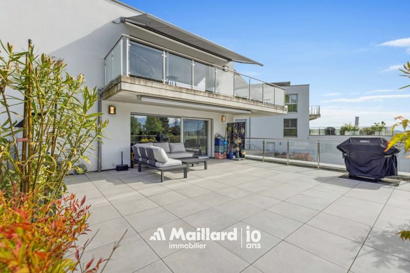 4.5 pièces avec immense terrasse de 60 m² et jardin (5)