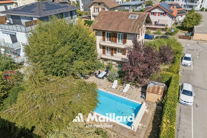Yverdon - Villa individuelle avec piscine (2)