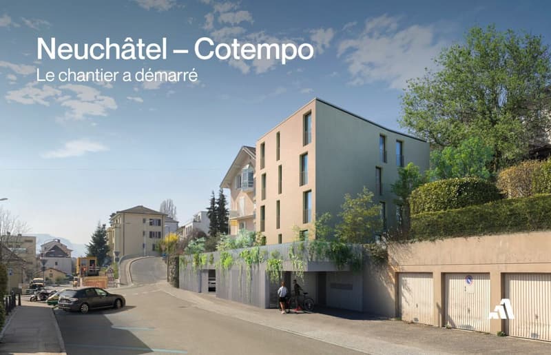 Promotion Résidence Cotempo : Appartement de 5.5 pièces au rez (1)