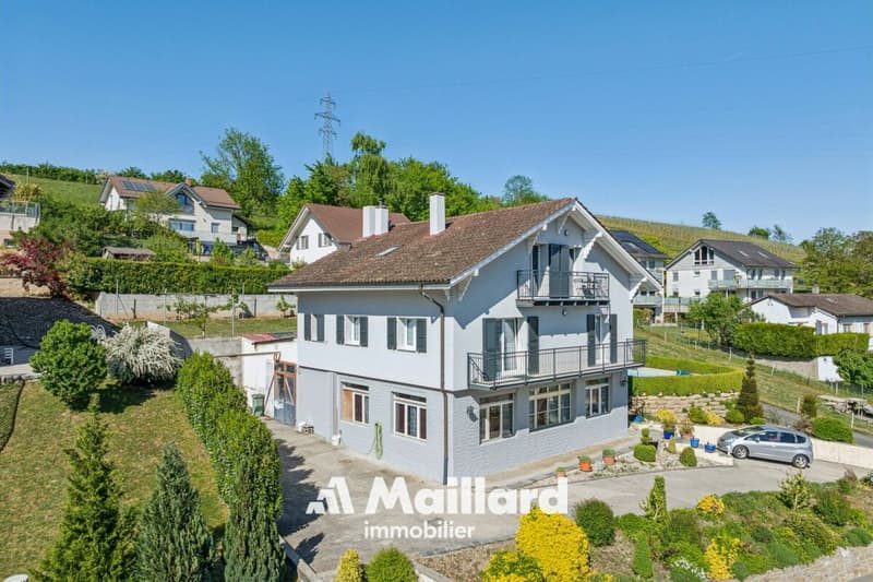 Valeyres-sous-Montagny - Maison individuelle de 2 appartements avec atelier et piscine (4)