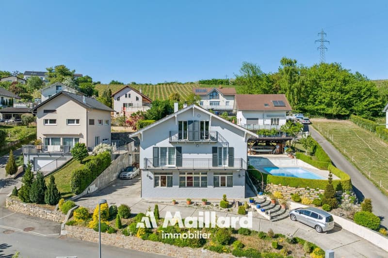 Valeyres-sous-Montagny - Maison individuelle de 2 appartements avec atelier et piscine (5)