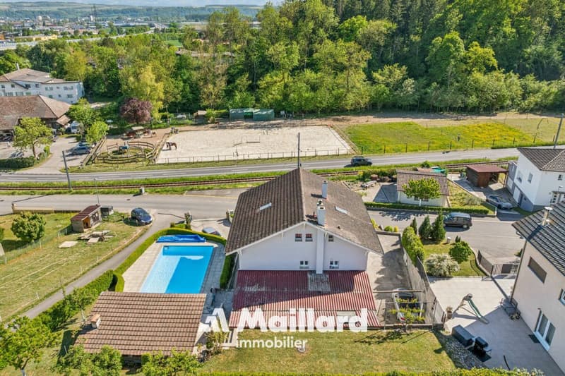 Valeyres-sous-Montagny - Maison individuelle de 2 appartements avec atelier et piscine (18)