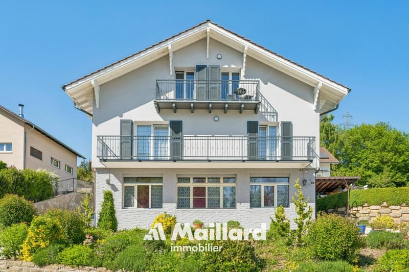 Valeyres-sous-Montagny - Maison individuelle de 2 appartements avec atelier et piscine (1)