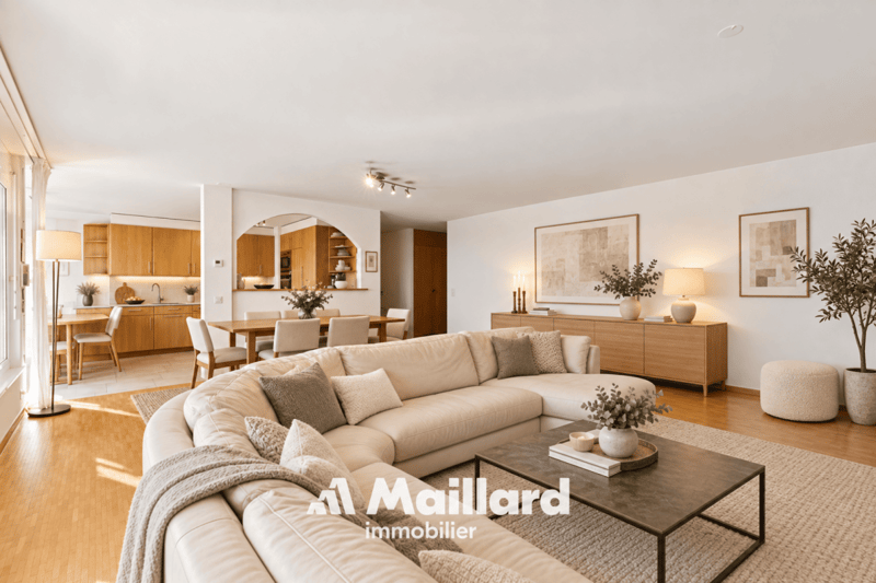 Spacieux et lumineux appartement de 5.5 pièces idéalement situé avec belles échappées sur le lac (3)