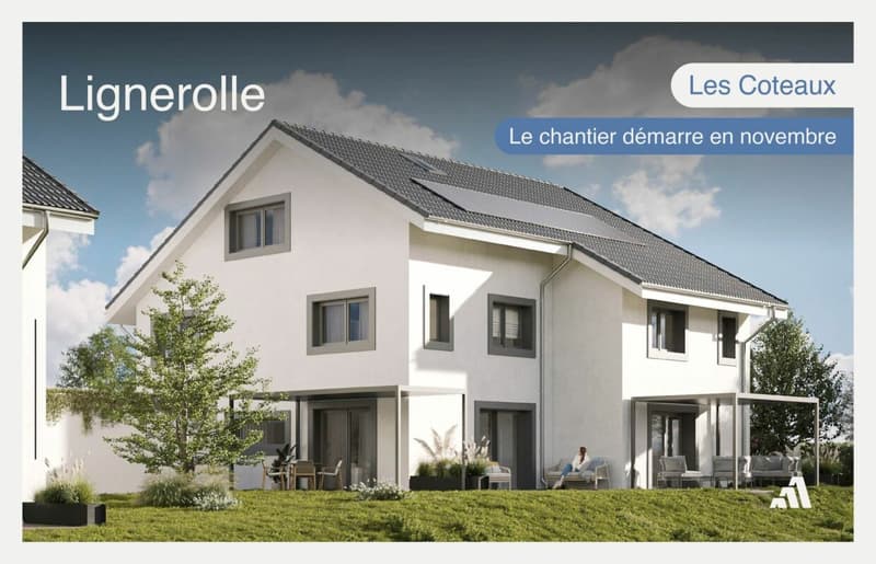 Villa mitoyenne de 5.5 pièces - Finitions à choix (1)