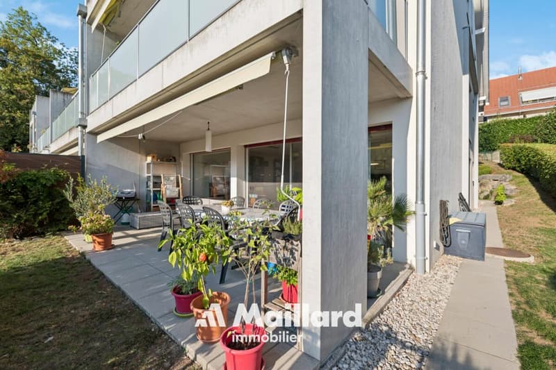 Magnifique appartement de 4.5 pièces avec jardin privatif dans un cadre verdoyant à Begnins (2)
