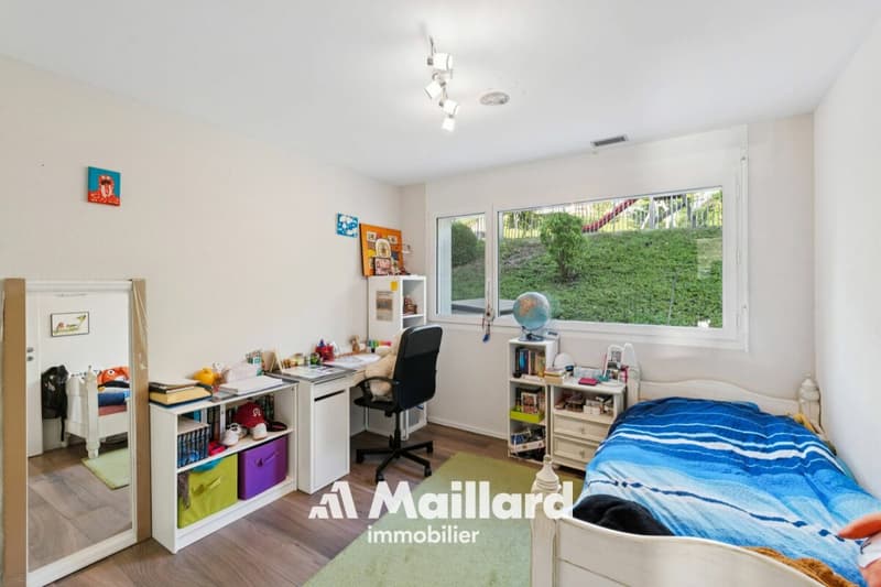 Magnifique appartement de 4.5 pièces avec jardin privatif dans un cadre verdoyant à Begnins (8)