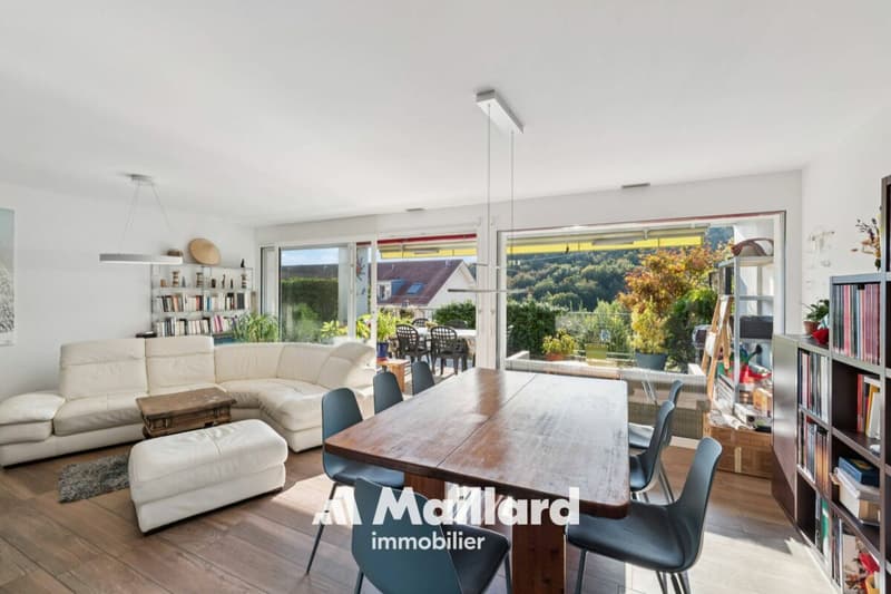 Magnifique appartement de 4.5 pièces avec jardin privatif dans un cadre verdoyant à Begnins (5)