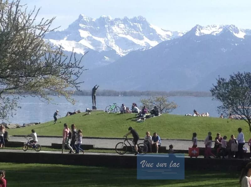 Superbo appartamento arredato sul lungolago, nel centro di Montreux (12)