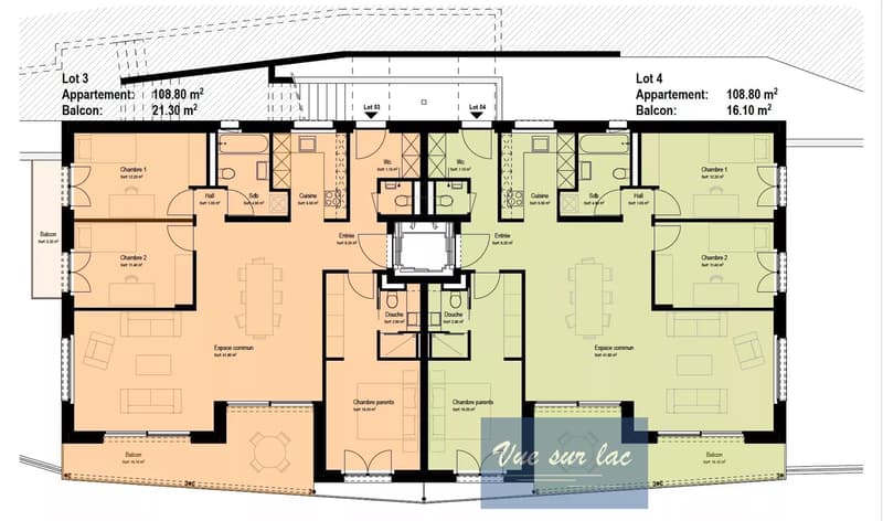 New apartments, panoramic view of the lake! (12)