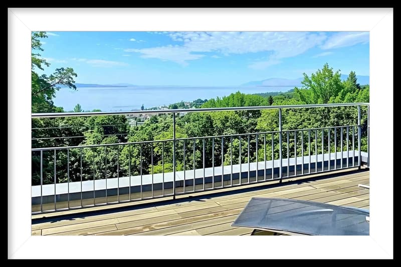 Modern attic in Lutry with panoramic view (1)